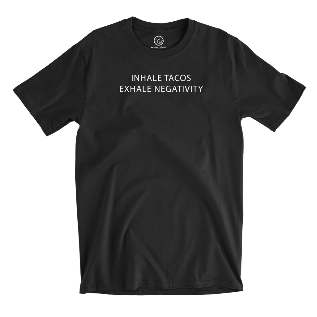 Inhale Donuts Exhale Negativity Top  Muscles And Donuts